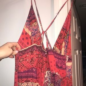 Free People Patterned Jumpsuit